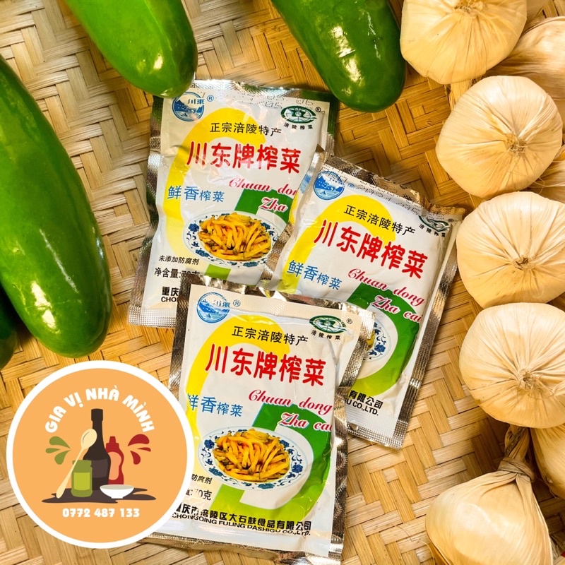 CẢI TỨ XUYÊN DẠNG GÓI  70GR