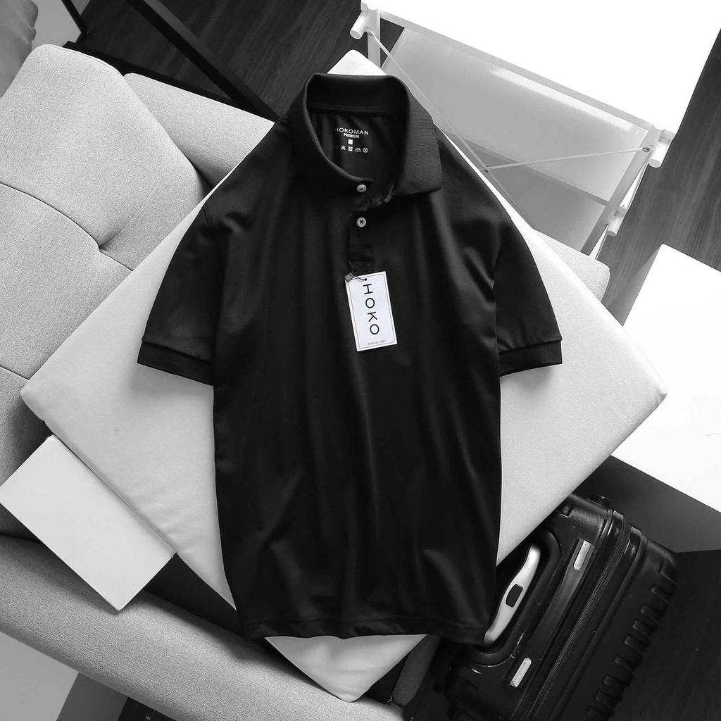 Áo Polo, áo thun nam cao cấp cổ bẻ phối UP SIZE XXL 82kg  form ôm dáng chuẩn đẹp chất thun lạnh cotton thoáng mát | BigBuy360 - bigbuy360.vn