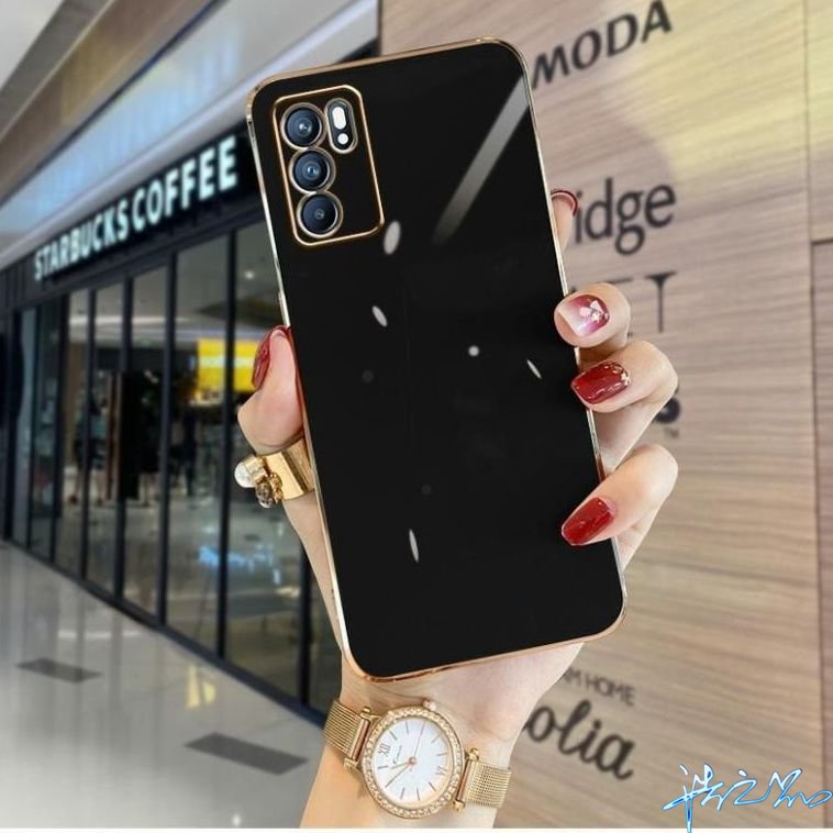 Ốp Điện Thoại Silicon Mềm Kết Cấu Sang Trọng Bảo Vệ Cho OPPO A16 Reno 6 6Z 2022