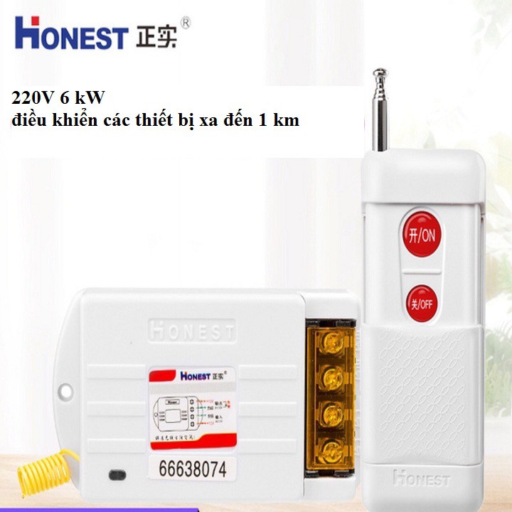 công tắc điều khiển từ xa 220V 3000W - 5000W