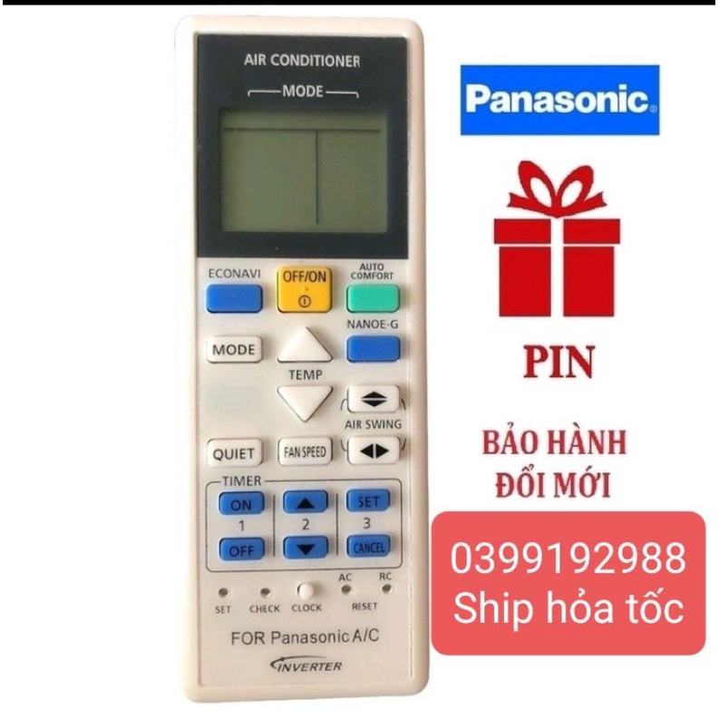 ĐIỀU KHIỂN ĐIỀU HÒA PANASONIC 2 CHIỀU - Loại tốt