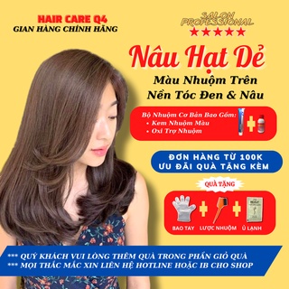 Thuốc Nhuộm Dưỡng Tóc Màu Nâu Hạt Dẻ - Hair Care Q4