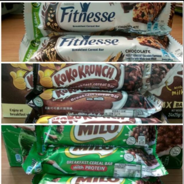 Thanh ngũ cốc milo kokorunch fitness