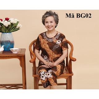 Bộ đồ mặc nhà cho bà già BG02,BG02T