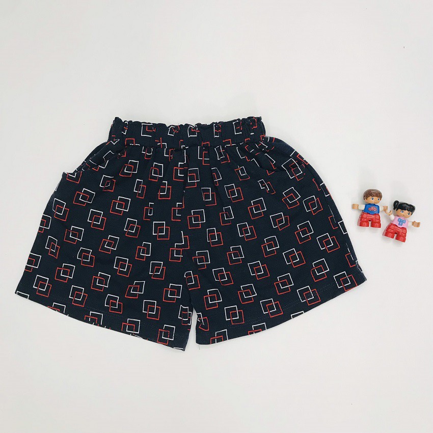 Quần đùi bé gái SUNKIDS, quần đùi cho bé chất cotton mềm mát, size 1-7 tuổi, nhiều màu