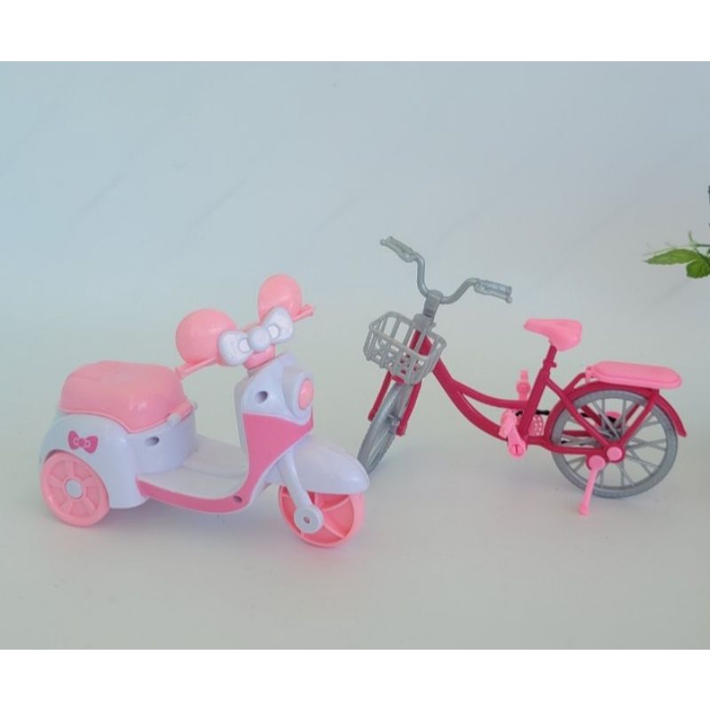 Đồ chơi mô hình xe dành cho búp bê 16cm
