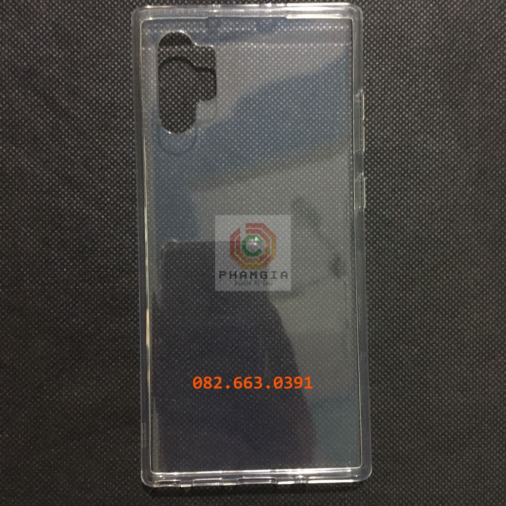 Ốp lưng dẻo trong Samsung Note 10 pro/ Note 10+ (plus) siêu dẻo, siêu bền