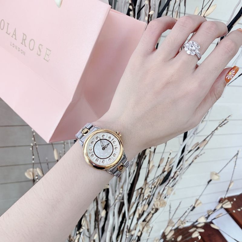 Đồng Hồ Nữ FD STONE fendi đính đá mặt shaphia