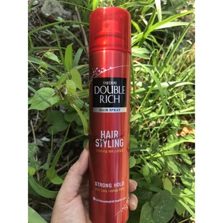 Keo xịt giữ nếp tóc double rich hair spray 170ml