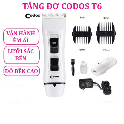 Tăng đơ cắt tóc trẻ em cao cấp,Tông đơ cắt tóc Codos T6 Siêu bền, chất liệu bén, không rỉ, nhỏ gọn, tiện dụng - MUA NGAY