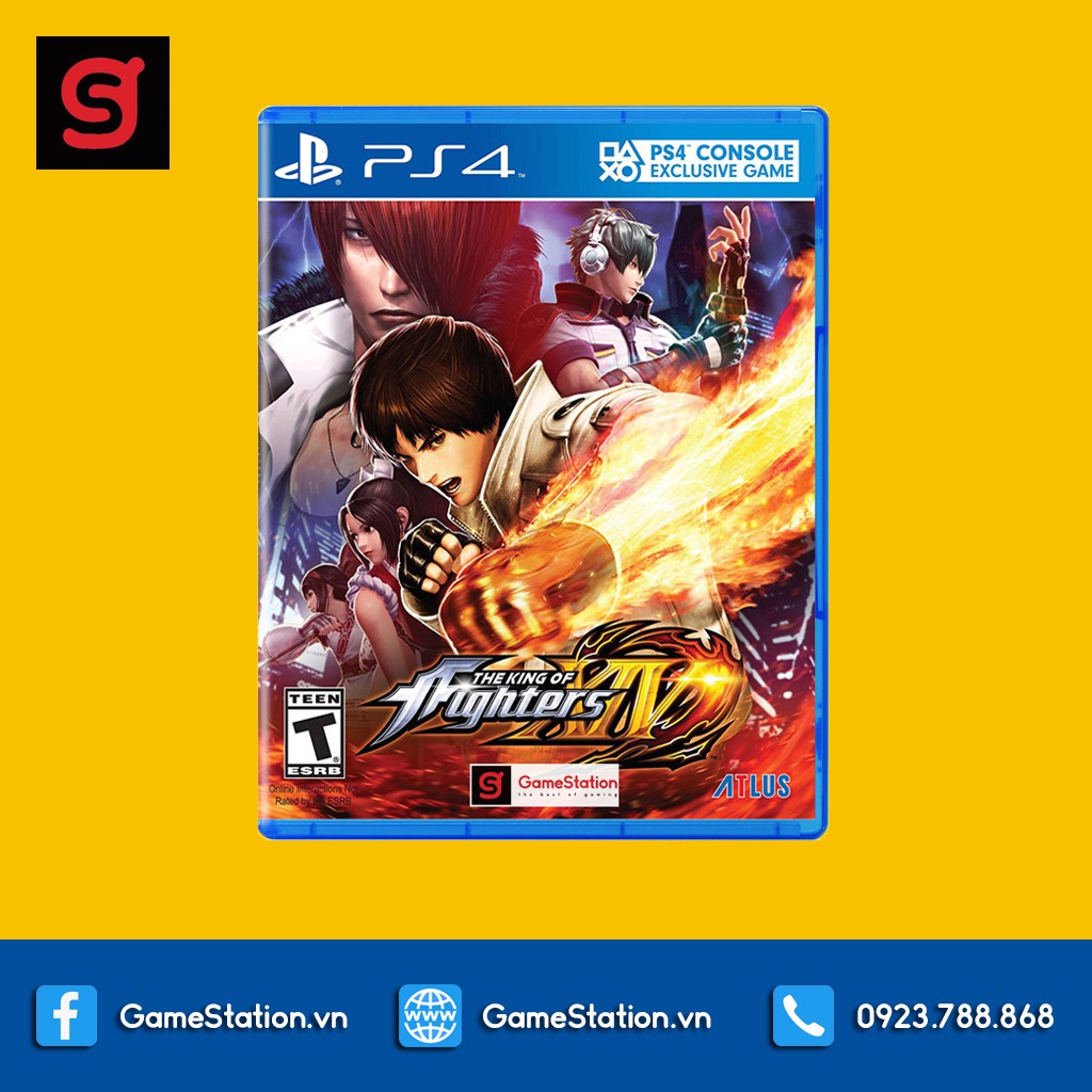 [Freeship toàn quốc từ 50k] Đĩa Game PS4: The King of Fighters XIV - hệ US