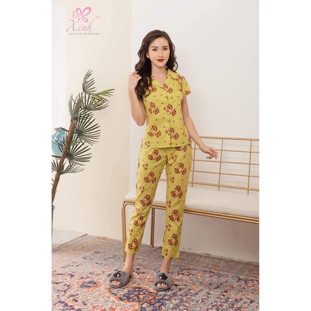 Hãng Xinh fashion home wear -Bộ thô quần dài tay dài 2019 - TP0963 thumbnail