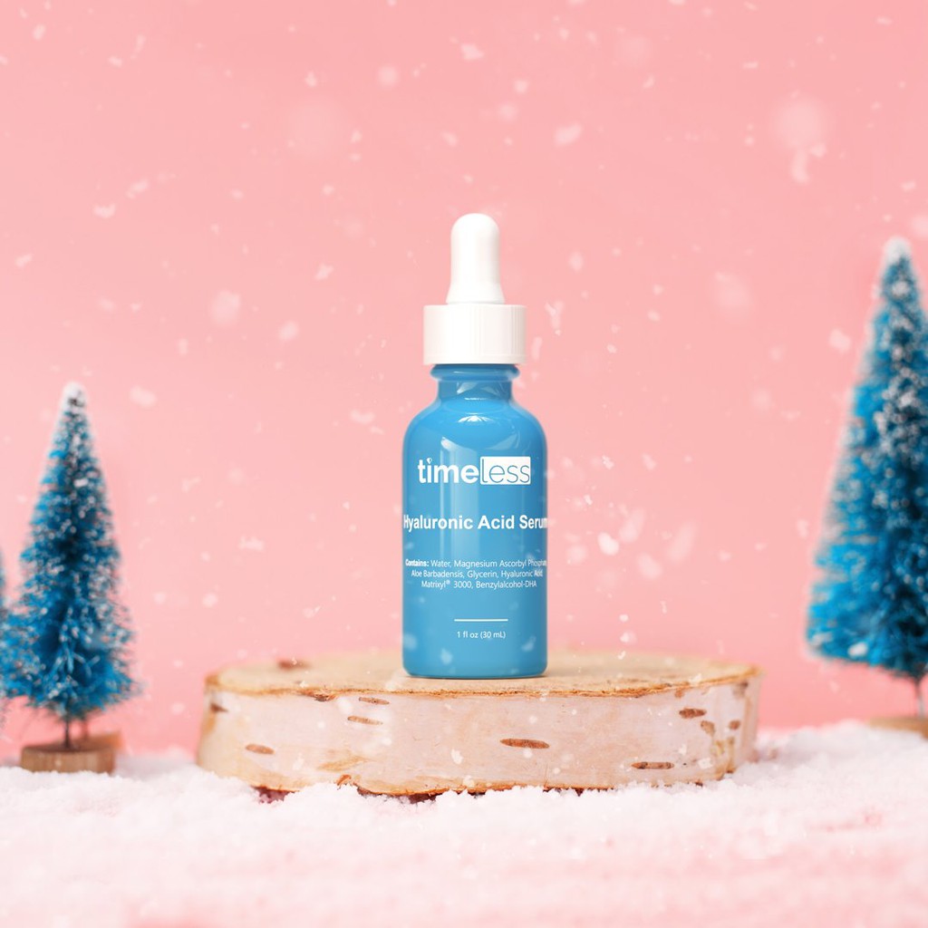 Hyaluronic Acid + Vitamin C Serum Cấp nước sáng da Timeless 30ml Chip Skincare