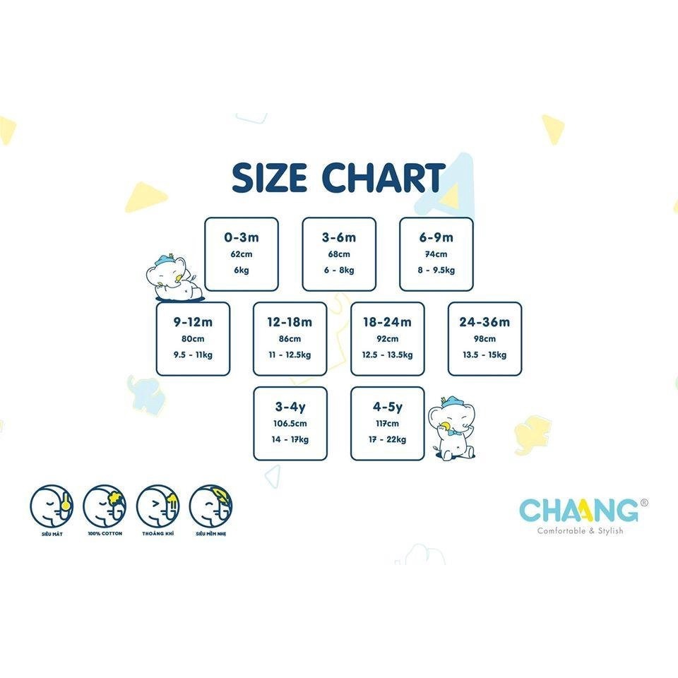 Bộ quần áo dài babydoll bé gái Pony xanh CHAANG