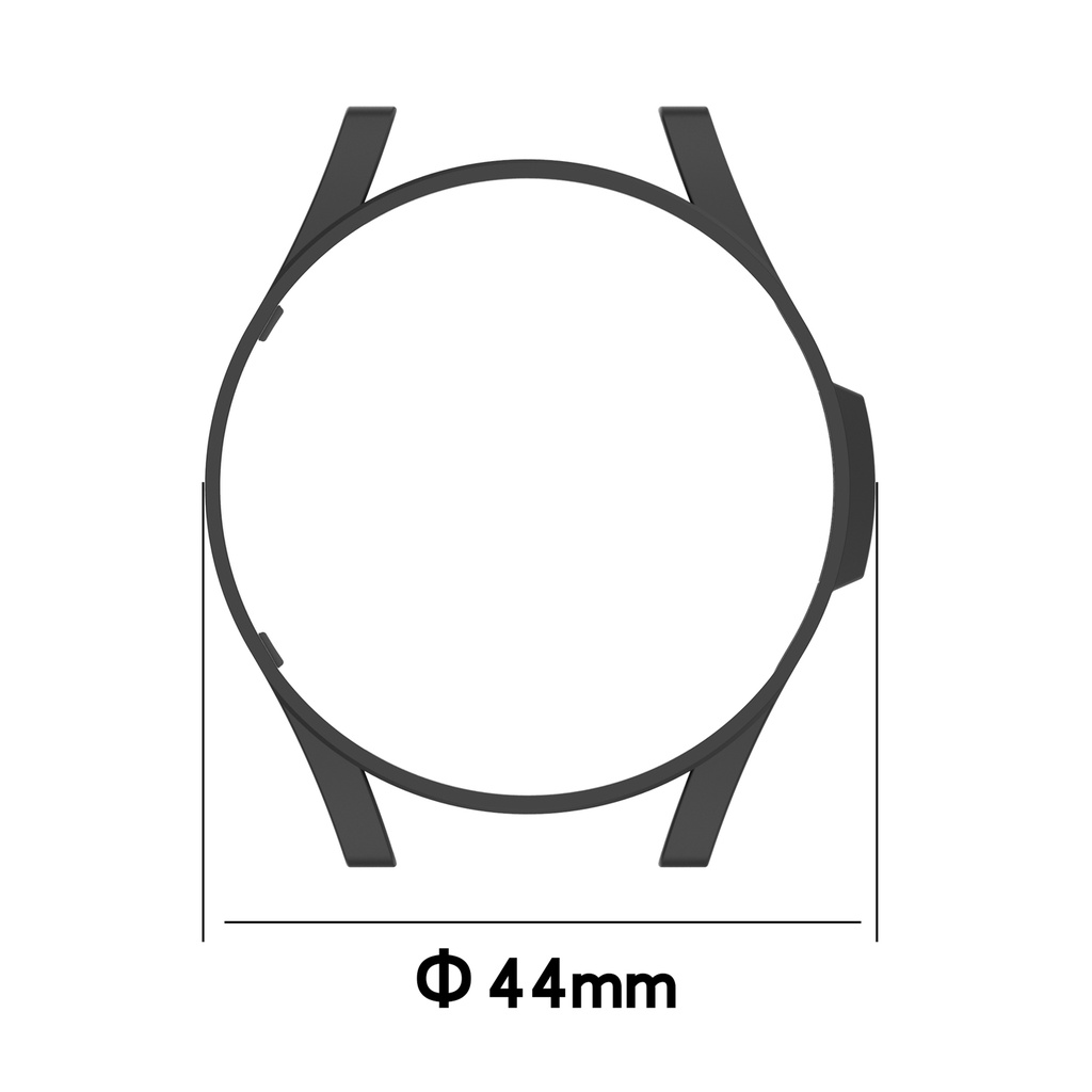 Vỏ bảo vệ màn hình đồng hồ thông minh chất liệu pc mỏng cho Samsung Galaxy Watch 4 40mm Sm-R860 44mm Sm-R870