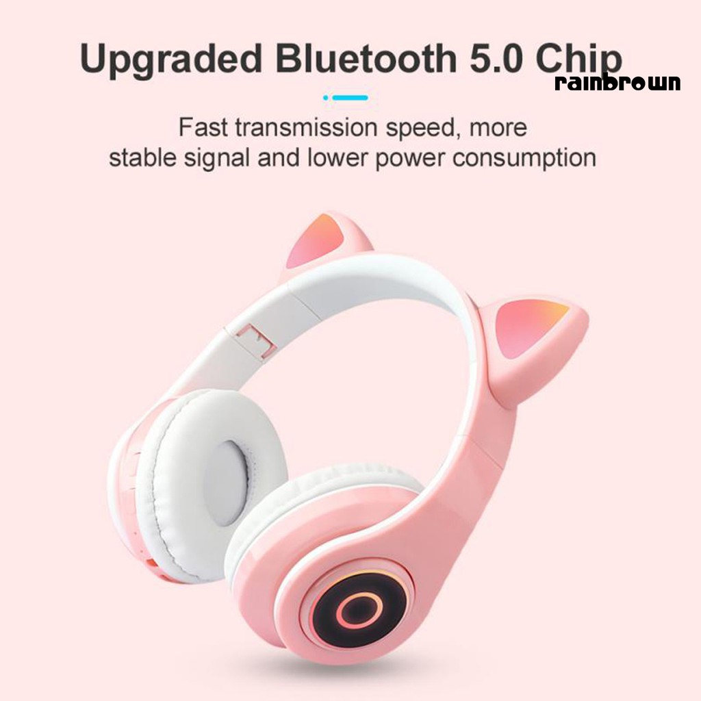 Tai Nghe Bluetooth 5.0 Không Dây Jj / P39M Có Mic Và Đèn Led