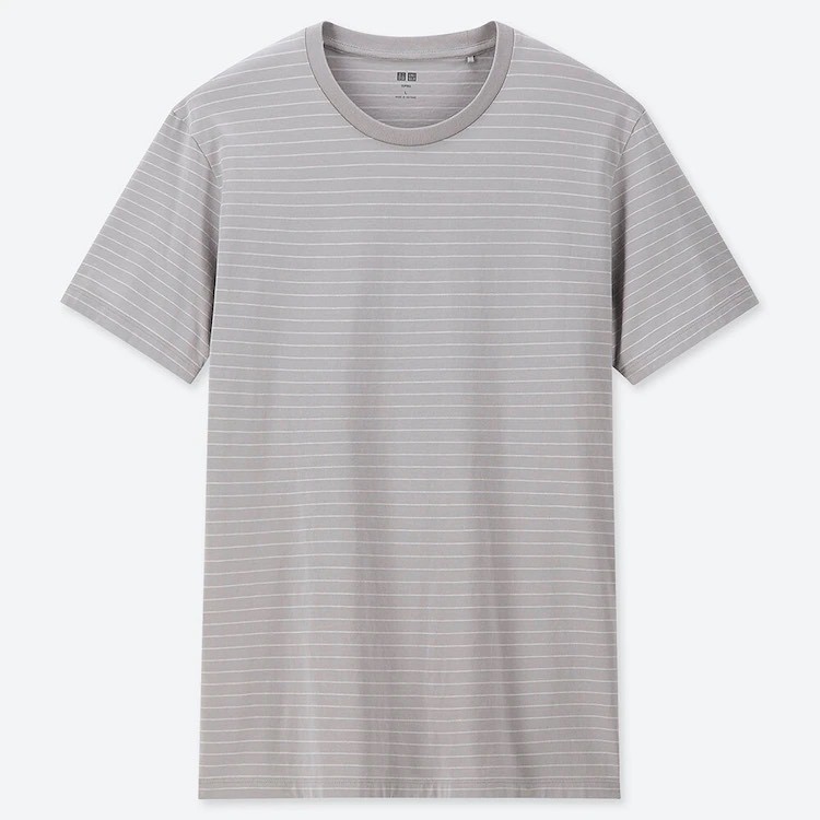 Áo thun sọc nam ngắn tay cotton supima vnxk xuất khẩu