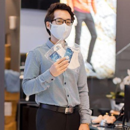 Khẩu Trang Vải Cotton Kháng Khuẩn ARISTINO Chính Hãng, Phân Phối Độc Quyền, Tái Sử Dụng Nhiều Lần | BigBuy360 - bigbuy360.vn