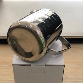 Ca đánh sữa inox có chia vạch 350ml