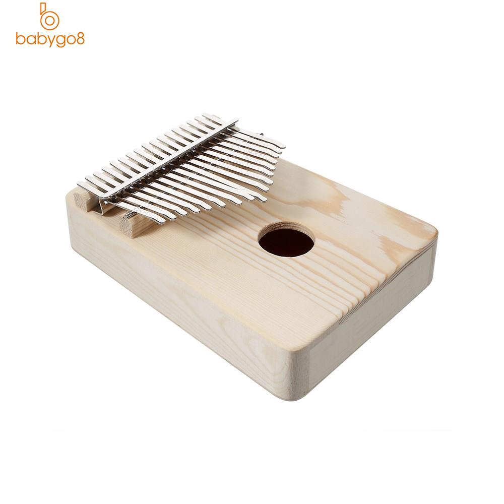 Đàn Kalimba 17 phím phong cách châu Phi bằng gỗ Mahogany