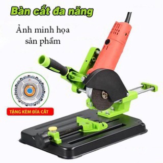 Đế kẹp máy mài có thanh trượt tặng lưỡi cưa xích tròn