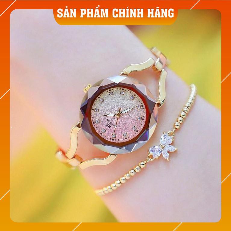 Đồng hồ nữ Bee Sister hàng chính hãng dây lắc mặt 3D siêu độc | BigBuy360 - bigbuy360.vn