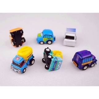 Set 6 ô tô bánh đà