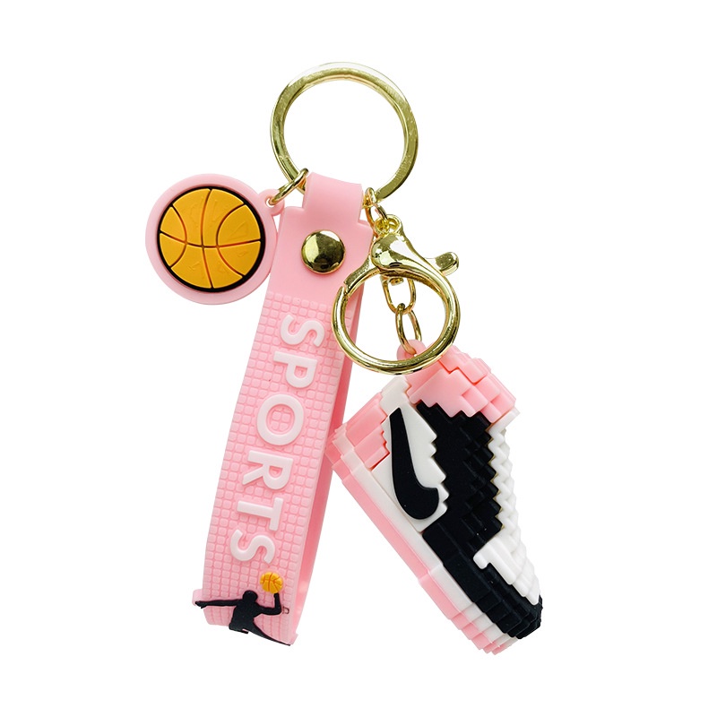 Móc Khóa Thể Thao Aj Mặt Hình Giày Thể Thao Hoạt Hình Sáng Tạo Cho Nam