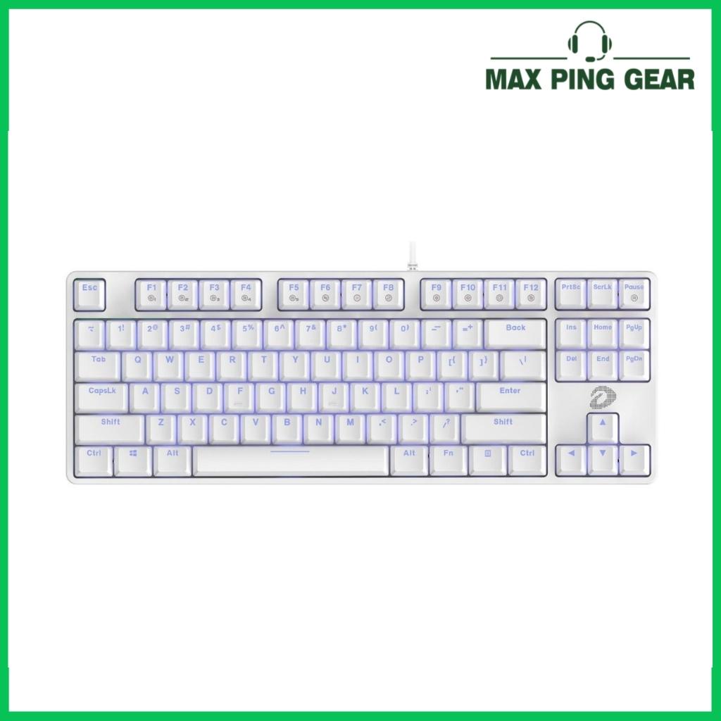 Bàn phím cơ Gaming DAREU EK87 WHITE  – Bàn phím màu trắng