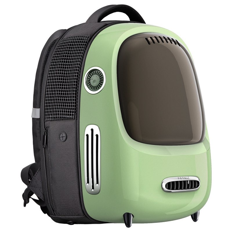 Balo cho chó mèo-Balo cao cấp PETKIT Cat Carrier Backpack có đèn  dành cho thú cưng ( 33 X 30 X 45 )