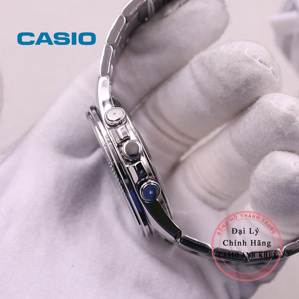 Đồng hồ Nam Casio MTP-1375D-1AVDF kim lịch nhỏ