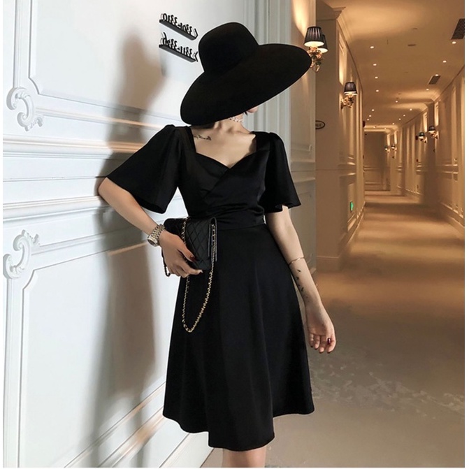 Đầm nhung nữ thiết kế tay lỡ Bigsize DABS36 Dành cho các nàng mũm mĩm 55-95kg | BigBuy360 - bigbuy360.vn