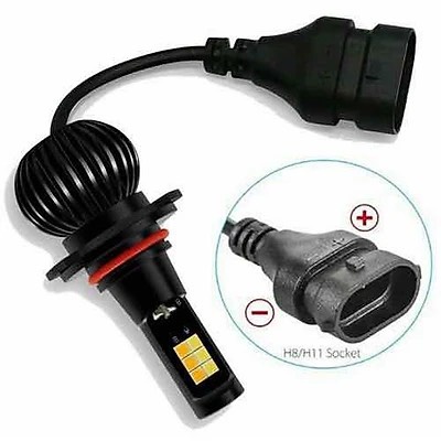 1 Cái Đèn gầm 2 chế độ màu X5 Chân H8/H11, 9005/9006, H3