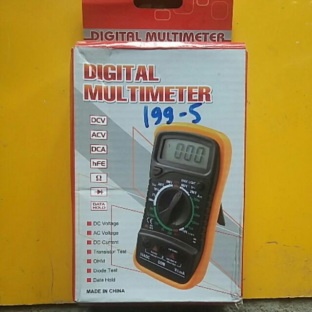 Đồng hồ vạn năng điện tử có pin kèm