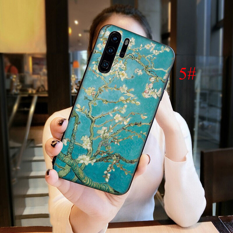 QD24 Great art aesthetic van Gogh Soft Silicone Case for Huawei Y5 Y6 Y7 Y9 Prime 2018 P9 Lite Smart 2019 | BigBuy360 - bigbuy360.vn