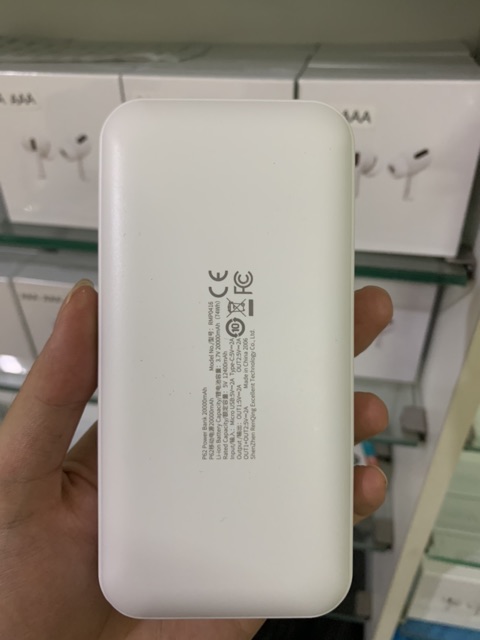 Sạc dự phòng Rock Space P65 - Dung lượng 20000 Mah- chính hãng