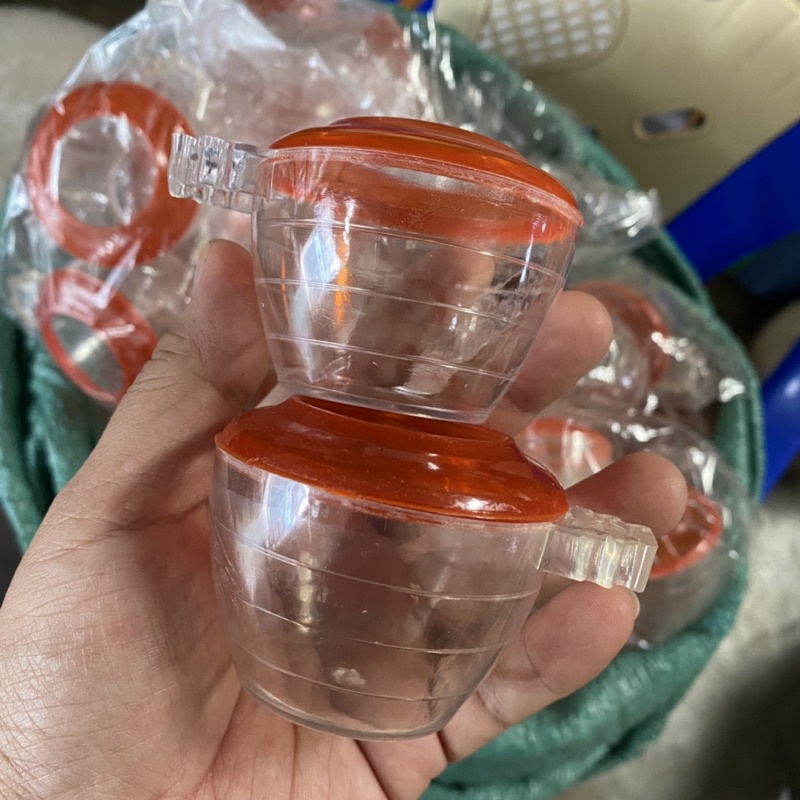 Cóng nhựa chào mào , hũ đựng thức ăn cho chim - Phụ kiện lồng chim giá rẻ