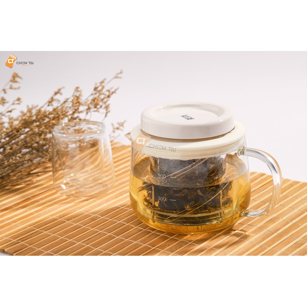 Bộ ấm pha trà có lõi lọc TEA &amp; DATE