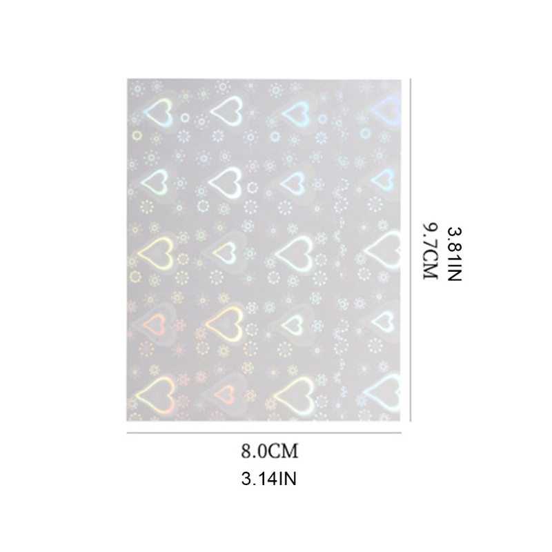 Miếng Dán Trang Trí Móng Tay Hình Trăng Sao Lấp Lánh YOUYO