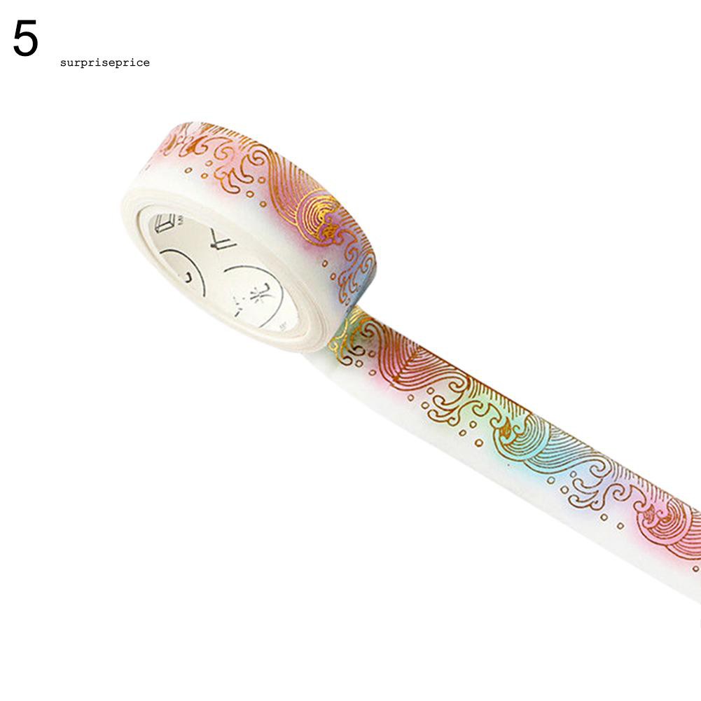 Cuộn giấy lấp lánh trang trí phong cách Trung Hoa