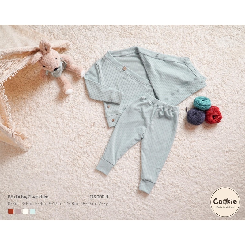 COOKIE - Bộ dài vạt chéo