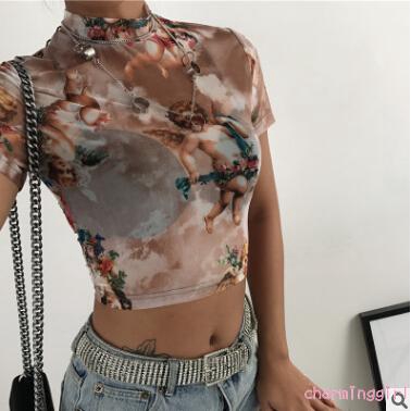 Áo lưới nữ tay ngắn