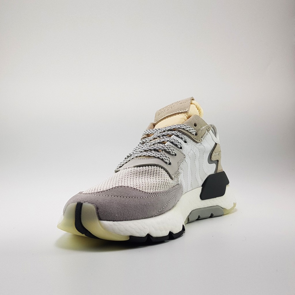 [video+ảnh thực] Giày Sneaker Nite Jogger 2019 Crystal White