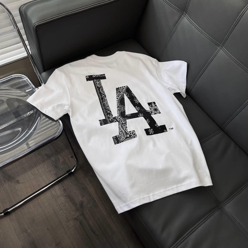 New Era LA Paisley - Dodgers LA - Áo thun New Era Chính hãng, Hàng Nhập Khẩu Full Tem Tag