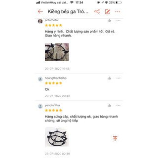 Kiềng bếp ga Tròn 1 cái