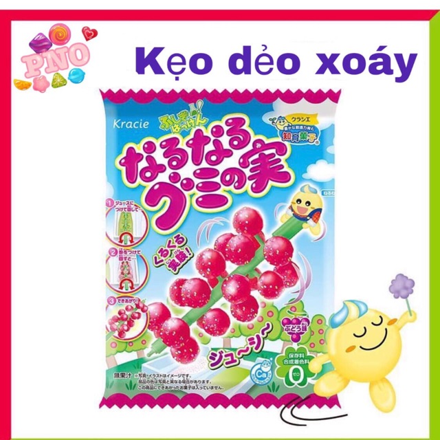 Popin Cookin kẹo dẻo xoay xoay 🍭