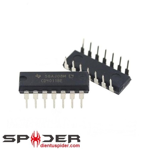 10 con IC HỌ 40XX CD4011BE