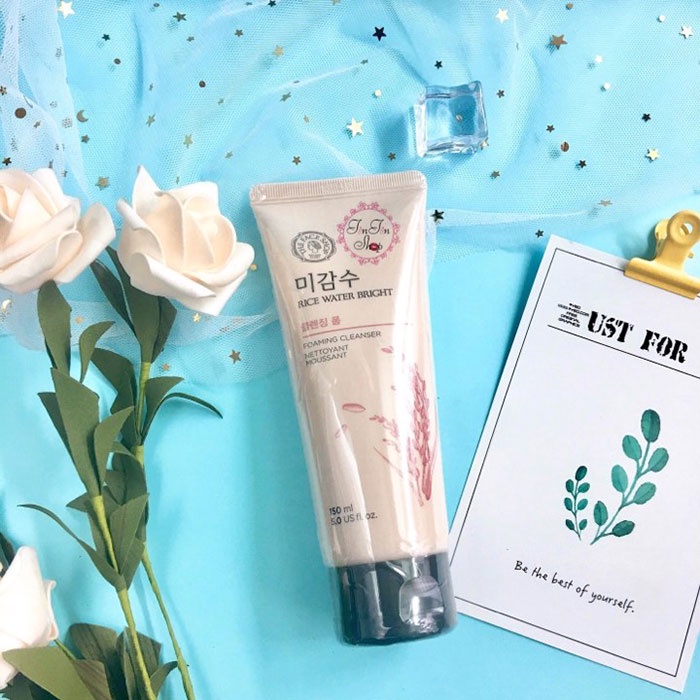 ⛅ SỮA RỬA MẶT TRẮNG Da Gạo The Face Shop Rice Water Bright 100ML-150ML 𝒫𝒪ℒ𝒴ℳℰℛ
