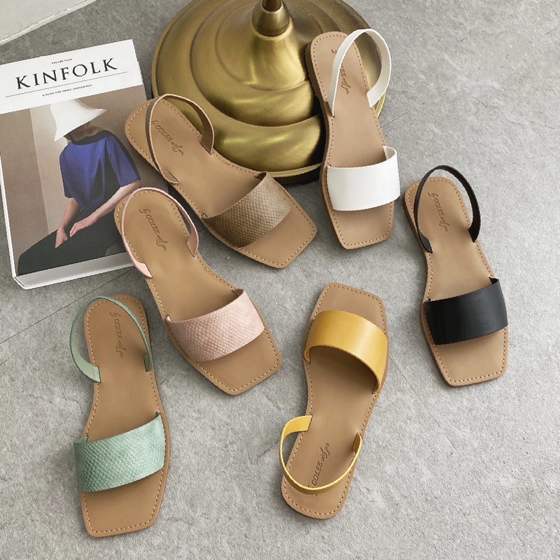 Dép sandal nữ bệt quai bản ngang thời trang COLEE (Mã SP: SDCL015) - Hàng mới về