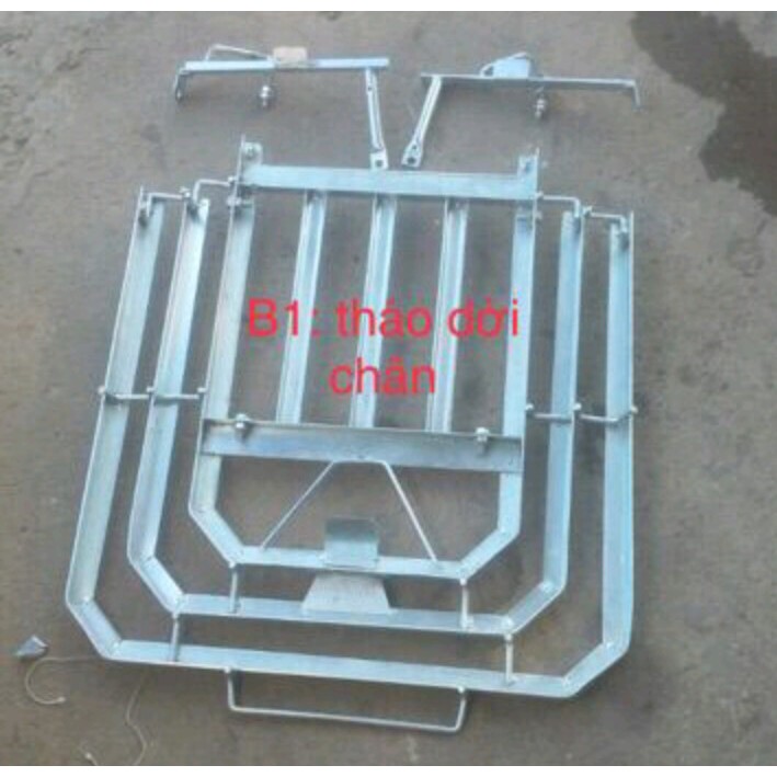 Giá chở hàng - Baga xe máy Dream - xe Wave alpha - Wave RS loại 1 dày chắc chắn